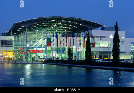 Neue Messe, Messegelände, München, Bayern, Deutschland, Europa Stockfoto