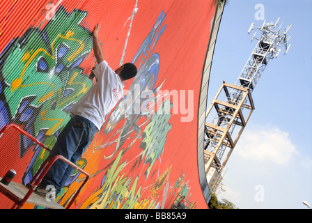 Junge Autoren in Milano (Italien) Stockfoto