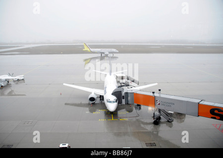 Flughafen Flughafen Dresden, Sachsen, Deutschland, Europa Stockfoto