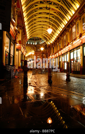 Leadenhall Market in City of London, UK Stockfoto