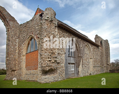 Leiston Abbey Ruinen, Suffolk, England Stockfoto