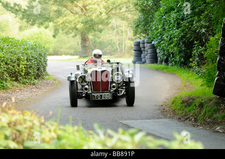 Brough Superior Alpine GS 1936 3455cc Kompressor Wiscombe Hill Climb 10. Mai 2009 Stockfoto