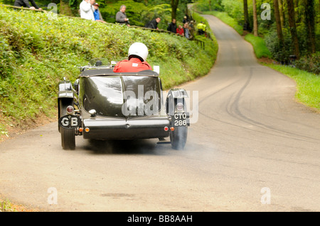 Brough Superior Alpine GS 1936 3455cc Kompressor Wiscombe Hill Climb 10. Mai 2009 Stockfoto