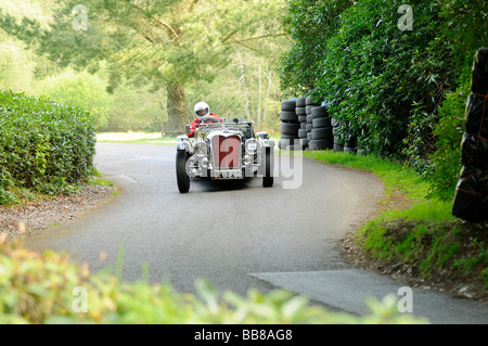 Brough Superior Alpine GS 1936 3455cc Kompressor Wiscombe Hill Climb 10. Mai 2009 Stockfoto