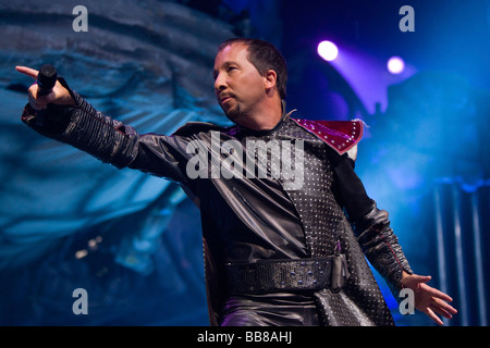 DJ Boboss "Vampires Alive Tour 2008", Leben in der Swiss Life Arena Luzern, Schweiz Stockfoto