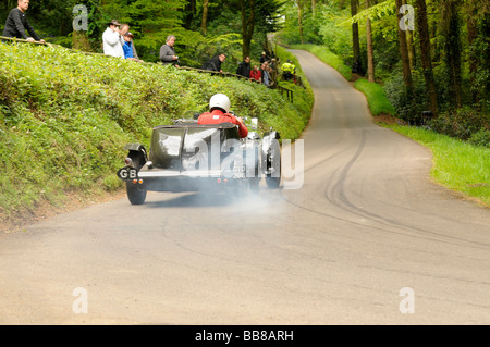 Brough Superior Alpine GS 1936 3455cc Kompressor Wiscombe Hill Climb 10. Mai 2009 Stockfoto