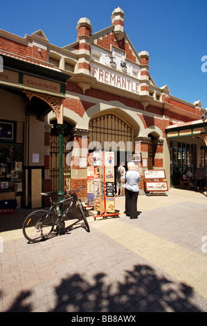 Der Eingang nach Freemantle Märkte, Perth, Western Australia Stockfoto