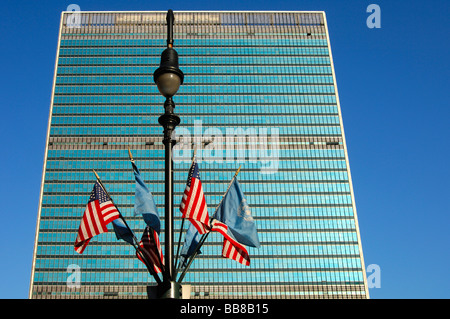 Glaspalast, UNO-Hauptquartier, New York, USA Stockfoto