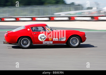 Ferrari 250 GT TdF, Baujahr 1959, Oldtimer Grand Prix Nürburgring 2008 Motorsport-Rennstrecke in Nuerburg, Rhinela Stockfoto