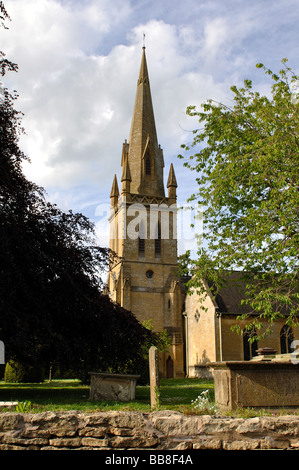 Besuchen die Kirche, Moreton-in-Marsh, Gloucestershire, England, UK Stockfoto