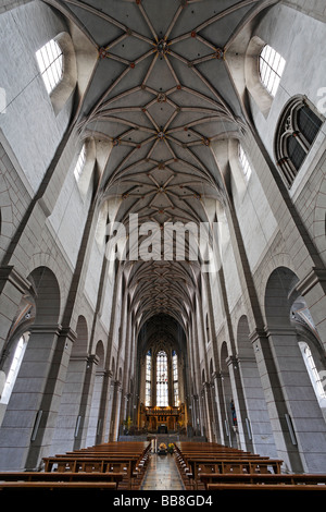 St.-Matthias-Basilika, Benediktiner Abtei, Trier, Rheinland-Pfalz, Deutschland, Europa Stockfoto