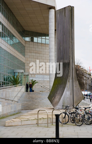 Der Civic Offices der Dublin City Council, Wood Quay, Dublin, Irland Stockfoto