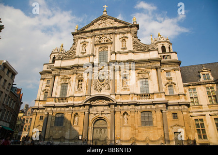 Sint-Carolus Borromeuskerk, St Charles Borromeo Kirche, Hendrik Conscienceplein, Antwerpen, Belgien Stockfoto