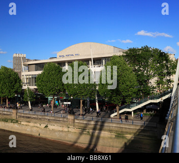 Der Royal Festival Hall. South Bank, London, England, UK. Stockfoto
