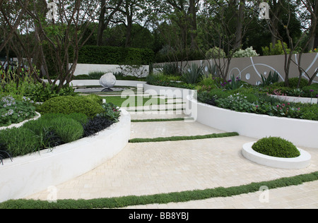 Krebs-Forschung-Garten von Robert Myers RHS Chelsea Flower Show 2009 Stockfoto