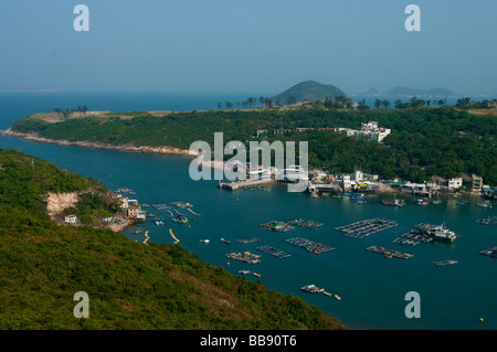 Asien-China-Hongkong-Clearwater bay neue Territorien po Toi 2008 Stockfoto