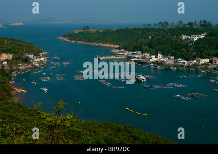 Asien-China-Hongkong-Clearwater bay neue Territorien po Toi 2008 Stockfoto