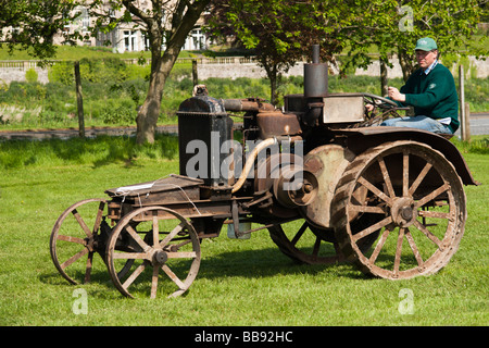 Grenzen Vintage Tractor Show 2009 Union Showground Kelso Schottland veteran Traktor Stockfoto