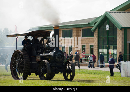 Grenzen Vintage Tractor Show 2009 Union Showground Kelso Schottland macht Dampftraktor Stockfoto