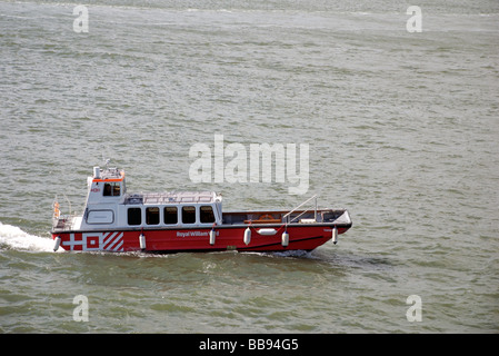 Royal William Yard Wasser Taxi, Plymouth, Devon, UK Stockfoto