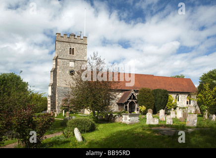 England Berkshire Cookham Holy Trinity Kirche und Friedhof Stockfoto