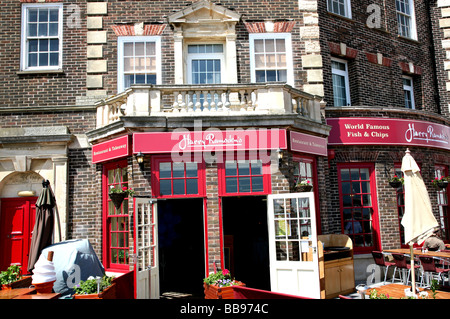 Harry Ramsdens Fisch Chips Eastbourne Sussex Stockfoto