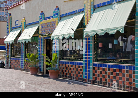 Kunstgalerie in der Stadt von Avalon auf Catalina Island, Kalifornien USA Stockfoto