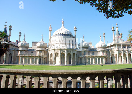 Die Royal Pavillion in Brighton, gebaut für den Prinzregenten im frühen 19. Jahrhundert Stockfoto