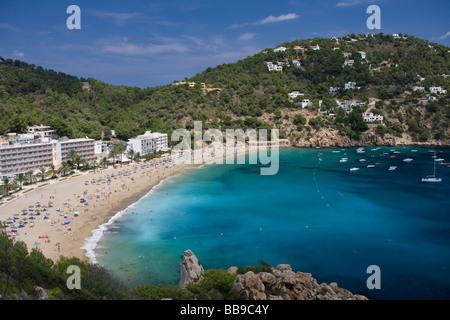 Cala San Balearen Vicente-Ibiza Spanien Stockfoto