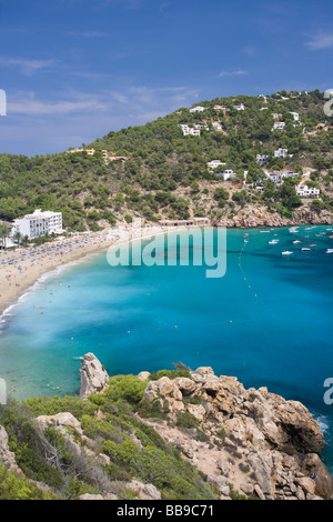 Cala San Balearen Vicente-Ibiza Spanien Stockfoto