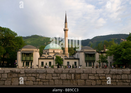 Des Kaisers Moschee oder careva Dzamija Moschee in Sarajevo, Hauptstadt von Bosnien und Herzegowina Stockfoto