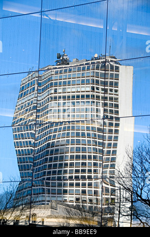 Alpha-Turm Birmingham die Heimat vieler Büros und Teile des Birmingham Stadtrat Stockfoto