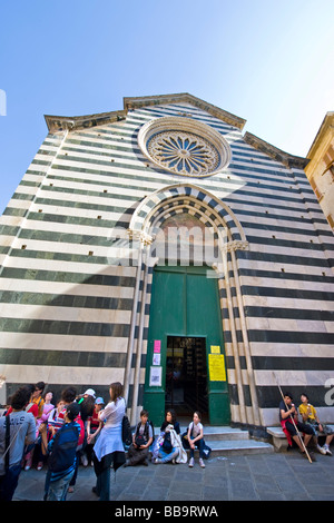 Kirche San Giovanni Battista in Monterosso al Mare Provinz La Spezia-Italien Stockfoto