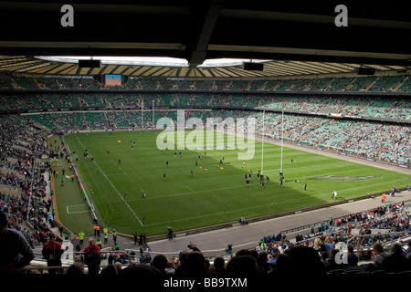 Der Guinness Premiership final im Twickenham Stadium. Stockfoto