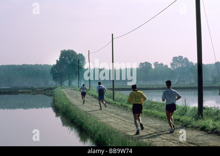 Parco Lombardo della Valle del Ticino Halt Lombardei Italien Stockfoto