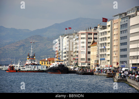 Hafen Izmir, Izmir, Provinz Izmir, Republik Türkije Stockfoto