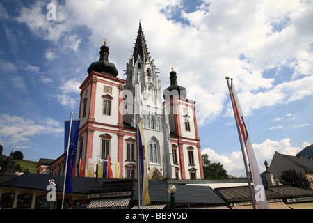 Wallfahrtskirche in Mariazell, Steiermark, Österreich Stockfoto