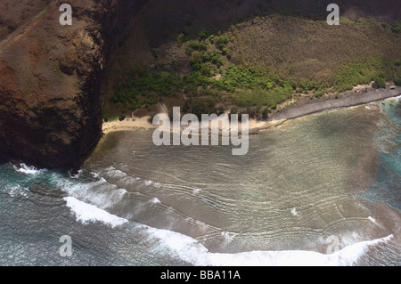 Honopu Strand Na Pali Küste Kauai HI Stockfoto