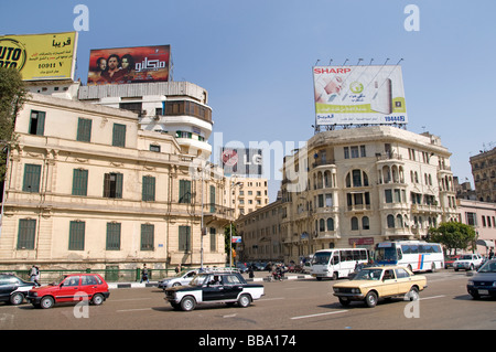 Zentrale Kairo Ägypten Midan Tahrir oder Befreiung square downtown Stockfoto