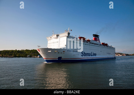 Die Fähre von Schweden nach Dänemark in Göteborg Stockfoto