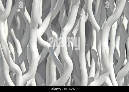 Strukturelle Bild mit weißen Zweige