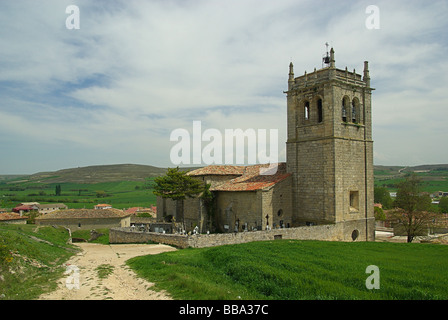 Castrillo de Murcia 01 Stockfoto