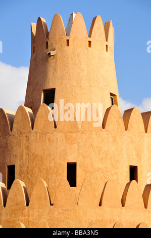 Turm der Al Ain Palace Museum, Al Ain, Abu Dhabi, Vereinigte Arabische Emirate, Arabien, Orient, Naher Osten Stockfoto