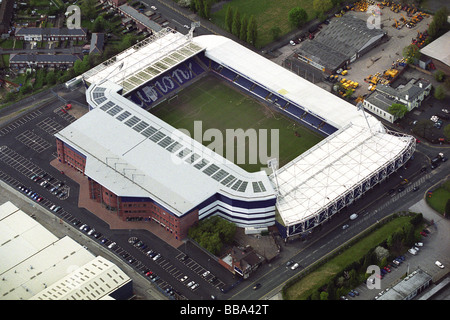 Luftaufnahme von The Hawthorns Heimat von West Bromwich Albion Football Club Stockfoto