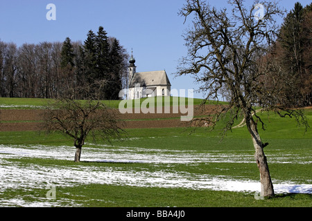 Pilger-Kirche Saint George am Berg Stockfoto