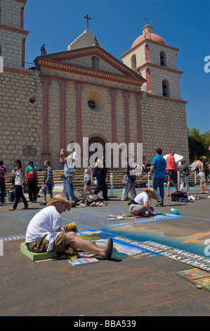 Ich Madonnari 2009 Stockfoto