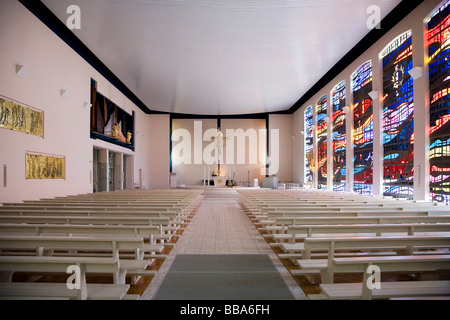 Kirche innen Stockfoto