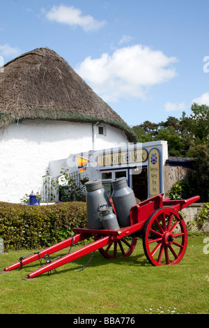 Reetdachhaus Adare, County Limerick, Irland Stockfoto