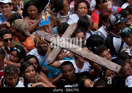 Cirio de Nazare religiöses Fest Stadt Belem Bundesstaat Para Brasilien Stockfoto