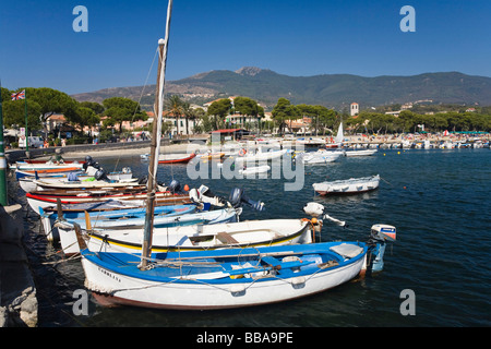 Hafen von Marina di Campo, Insel Elba, Toskana, Italien, Mittelmeer, Europa Stockfoto